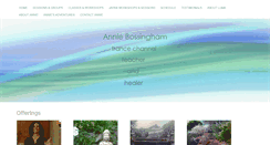 Desktop Screenshot of anniebossingham.com